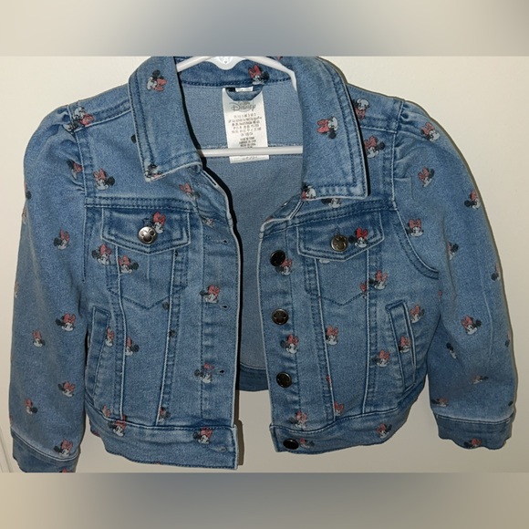 Disney Minnie Mouse Jean Jacket - Picture 1 of 6